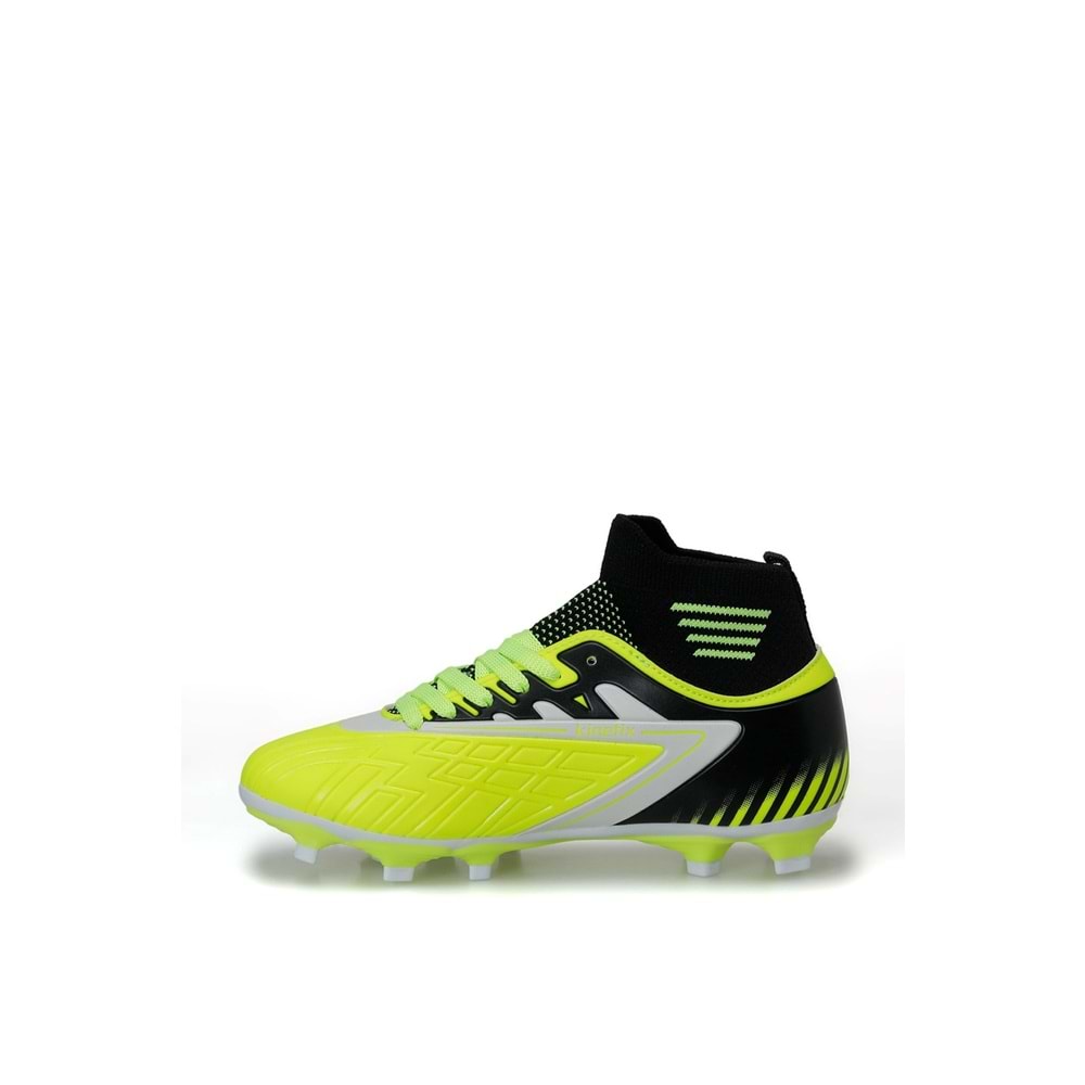 KİNETİX MATEAS AG F 6PR ERKEK ÇOCUK KRAMPON FUTBOL AYAKKABISI - NEON SARI - 31