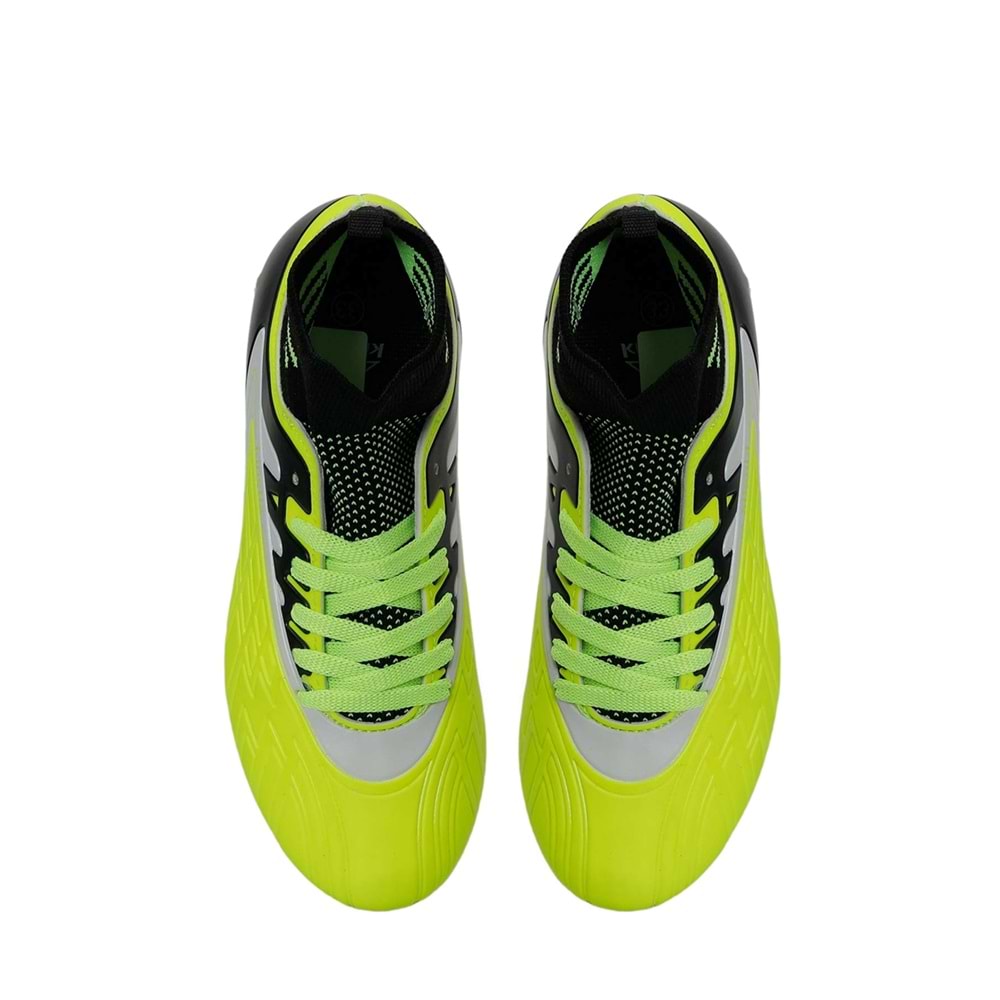 KİNETİX MATEAS AG F 6PR ERKEK ÇOCUK KRAMPON FUTBOL AYAKKABISI - NEON SARI - 31