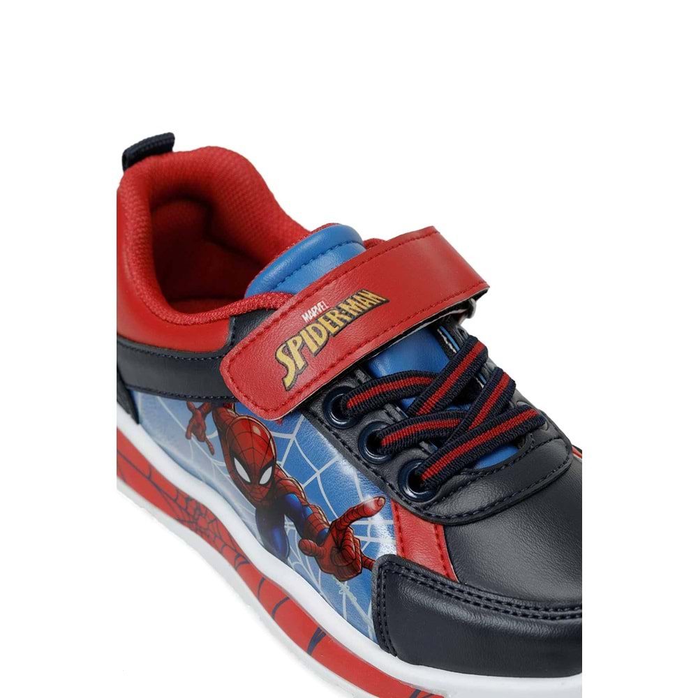 SPIDERMAN CASTEL.P6PR ERKEK ÇOCUK IŞIKLI SPOR AYAKKABI - SAKS - 27