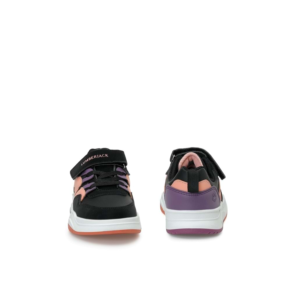 LUMBERJACK STRIKE 6PR KIZ ÇOCUK SNEAKER - SİYAH - 31