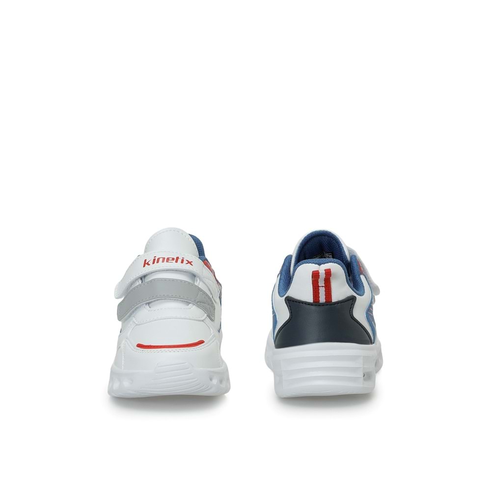 KİNETİX ELONE PU P 6PR ERKEK ÇOCUK SPOR AYAKKABI - BEYAZ - 30