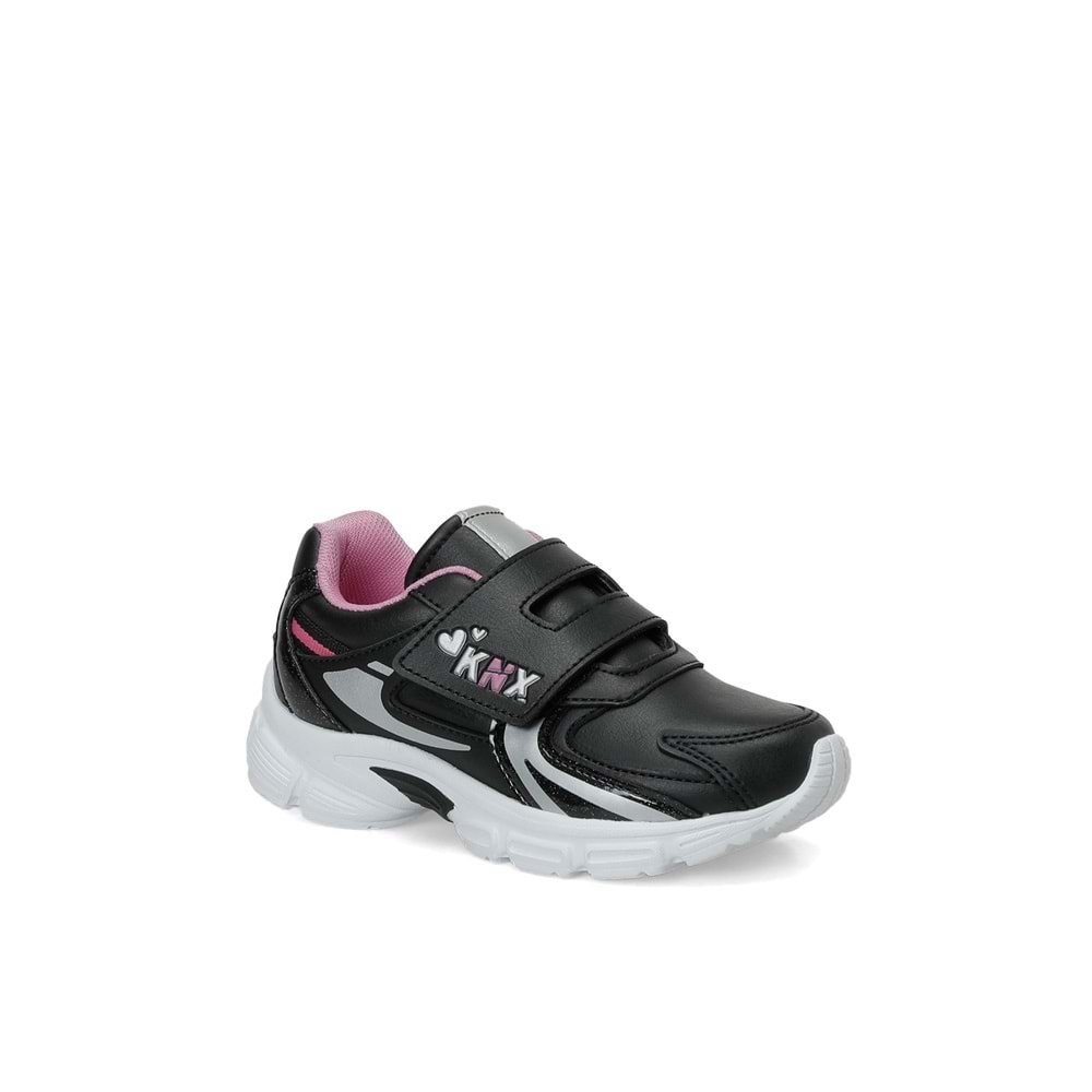 KİNETİX GRON PU P 6PR KIZ ÇOCUK SPOR AYAKKABI - SİYAH - 30