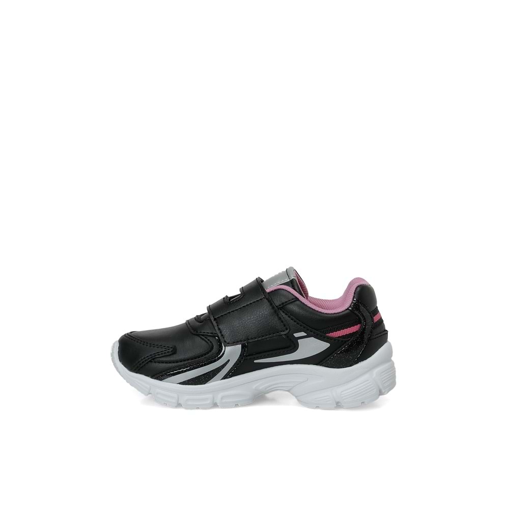 KİNETİX GRON PU P 6PR KIZ ÇOCUK SPOR AYAKKABI - SİYAH - 30