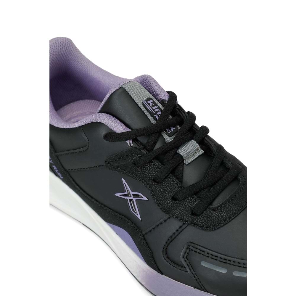 KİNETİX FLIGHT J PU F 6PR KIZ ÇOCUK SPOR AYAKKABI - SİYAH - 31