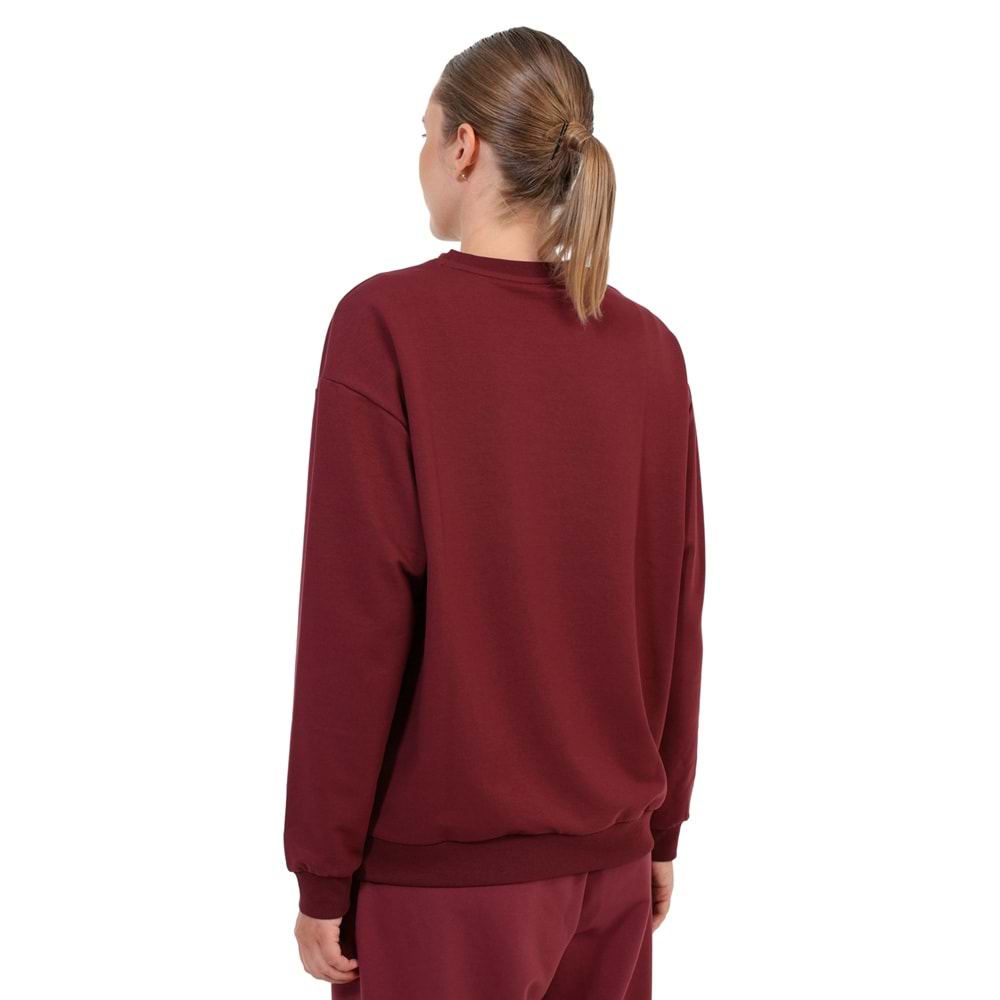 KİNETİX WB 16BIANCA-C 6PR KADIN SWEATSHİRT - BORDO - L