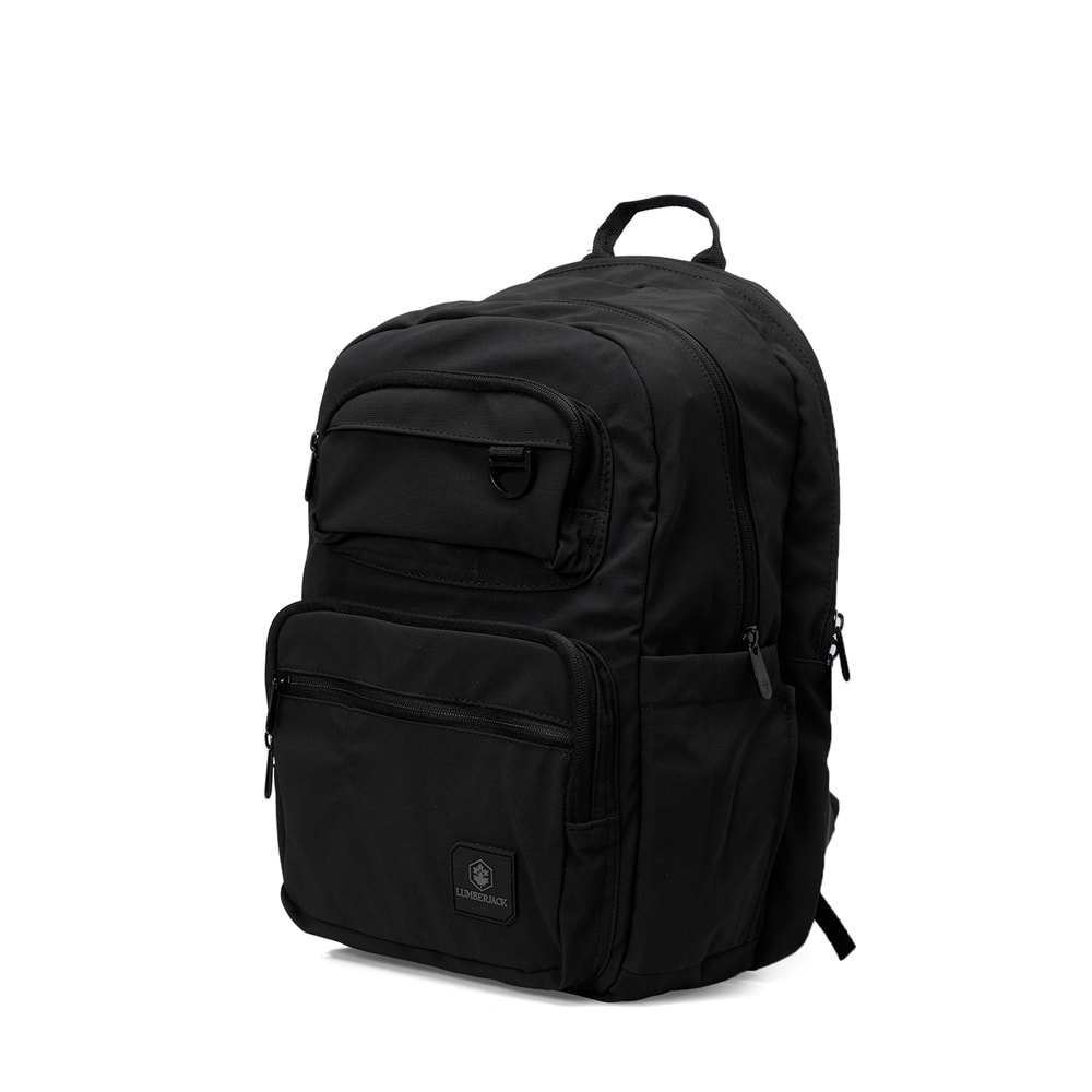 LUMBERJACK TWO POCKET BPCK 6PR SIRT ÇANTASI - SİYAH - STD