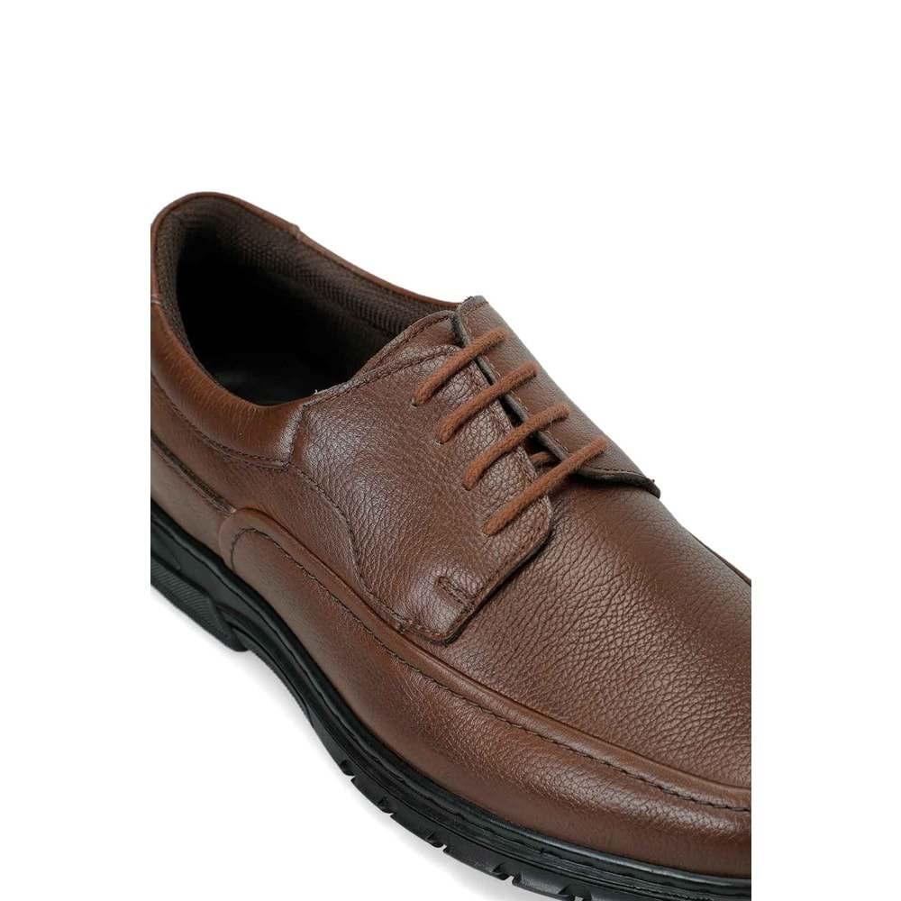 POLARİS SAPHY.M 6PR 5 NOKTA ERKEK COMFORT AYAKKABI - TABA - 40