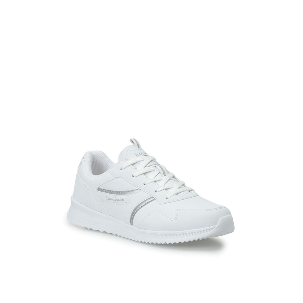 KİNETİX CHIRON PU W 6PR KADIN SNEAKER - BEYAZ - 39