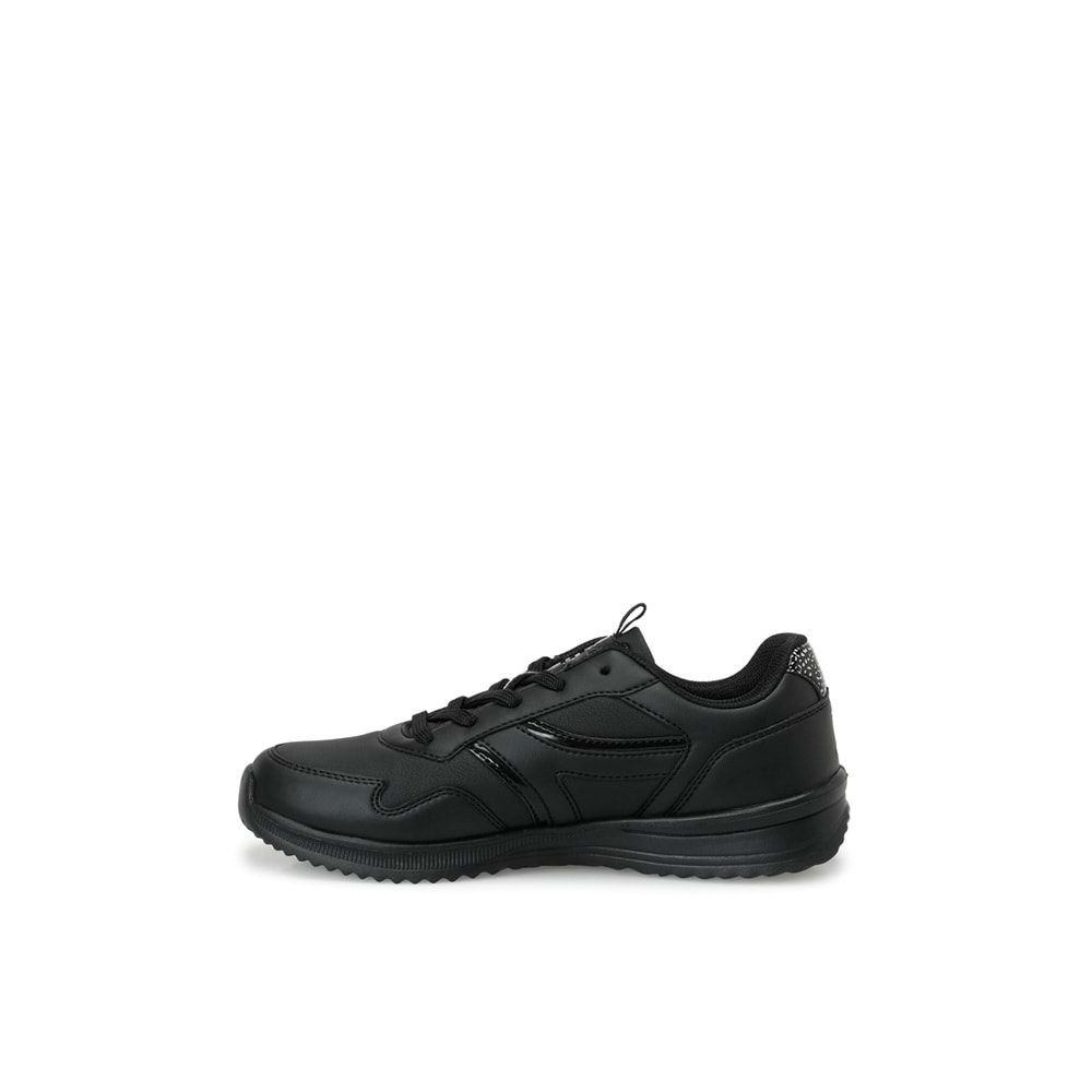KİNETİX CHIRON PU W 6PR KADIN SNEAKER - SİYAH - 37