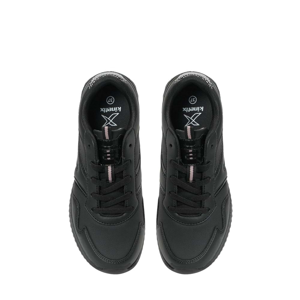 KİNETİX CHIRON PU W 6PR KADIN SNEAKER - SİYAH - 37