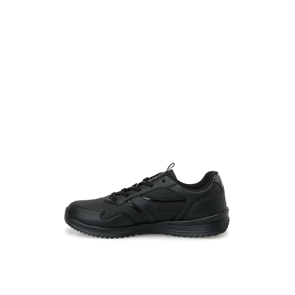 KİNETİX CHIRON PU W 6PR KADIN SNEAKER - SİYAH - 40