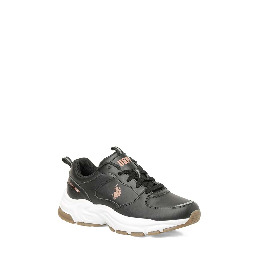 U.S. POLO ASSN. SORLEY 6PR KADIN SNEAKER - SİYAH - 40