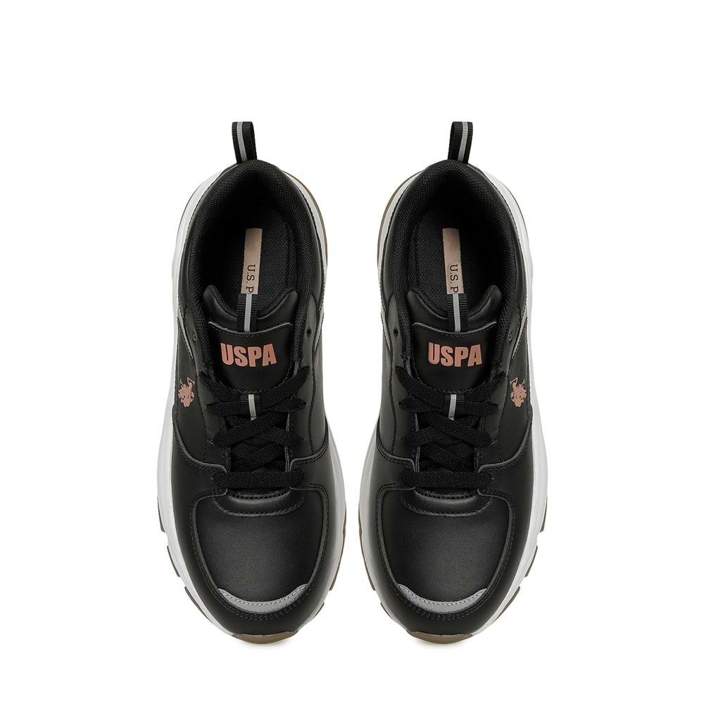 U.S. POLO ASSN. SORLEY 6PR KADIN SNEAKER - SİYAH - 40