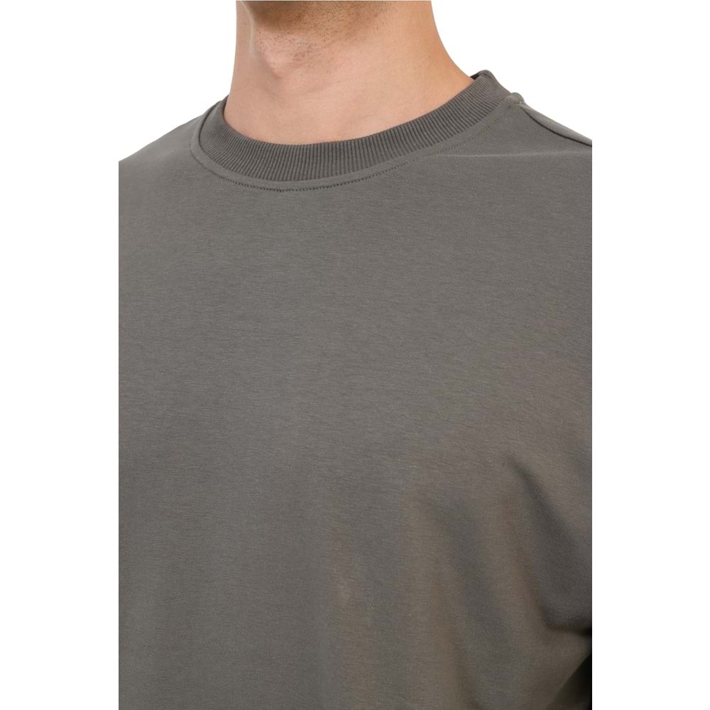 KİNETİX MB 16SN90 C SW 6PR ERKEK SWEATSHİRT - HAKİ - L