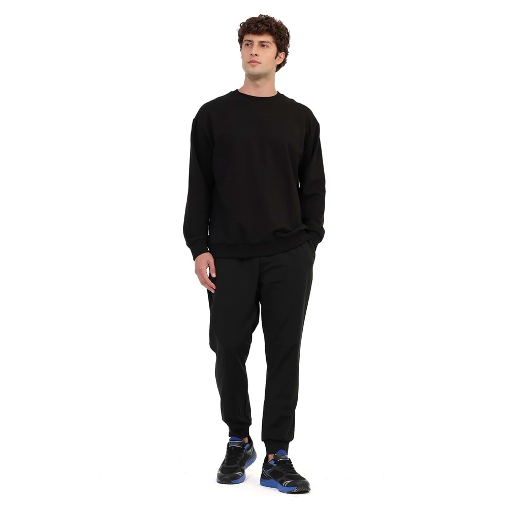 KİNETİX MB 16SN90 C SW 6PR ERKEK SWEATSHİRT - SİYAH - L