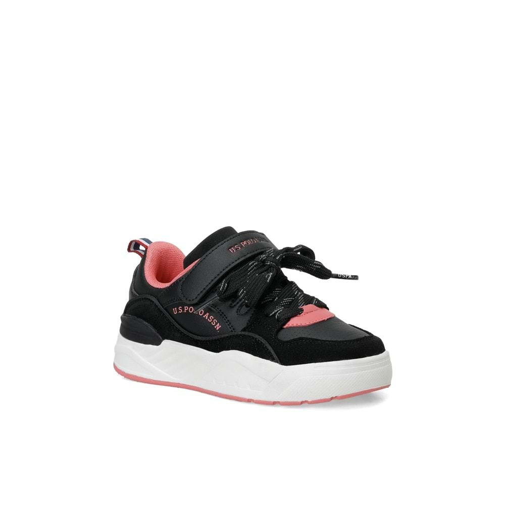 U.S. POLO ASSN. GEOKY JR 6PR KIZ ÇOCUK SNEAKER - SİYAH - 31