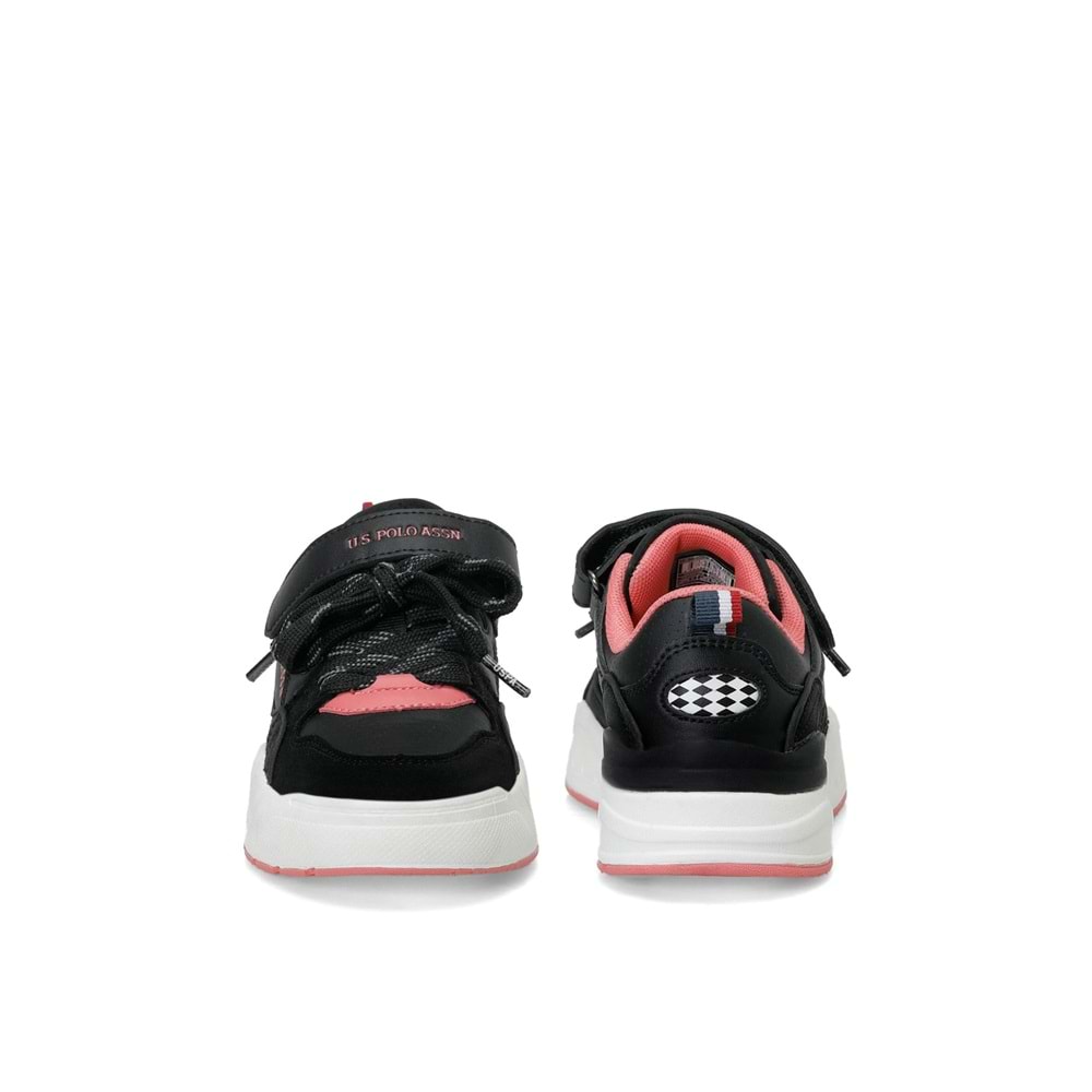 U.S. POLO ASSN. GEOKY JR 6PR KIZ ÇOCUK SNEAKER - SİYAH - 31