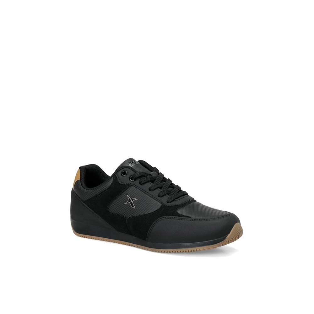 KİNETİX TYRON PU 6PR ERKEK SPOR AYAKKABI - SİYAH - 40