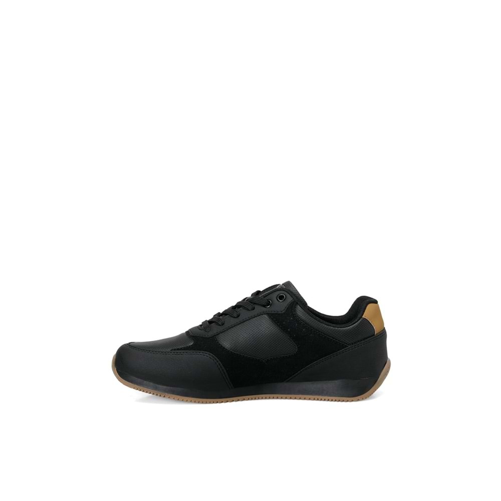 KİNETİX TYRON PU 6PR ERKEK SPOR AYAKKABI - SİYAH - 40