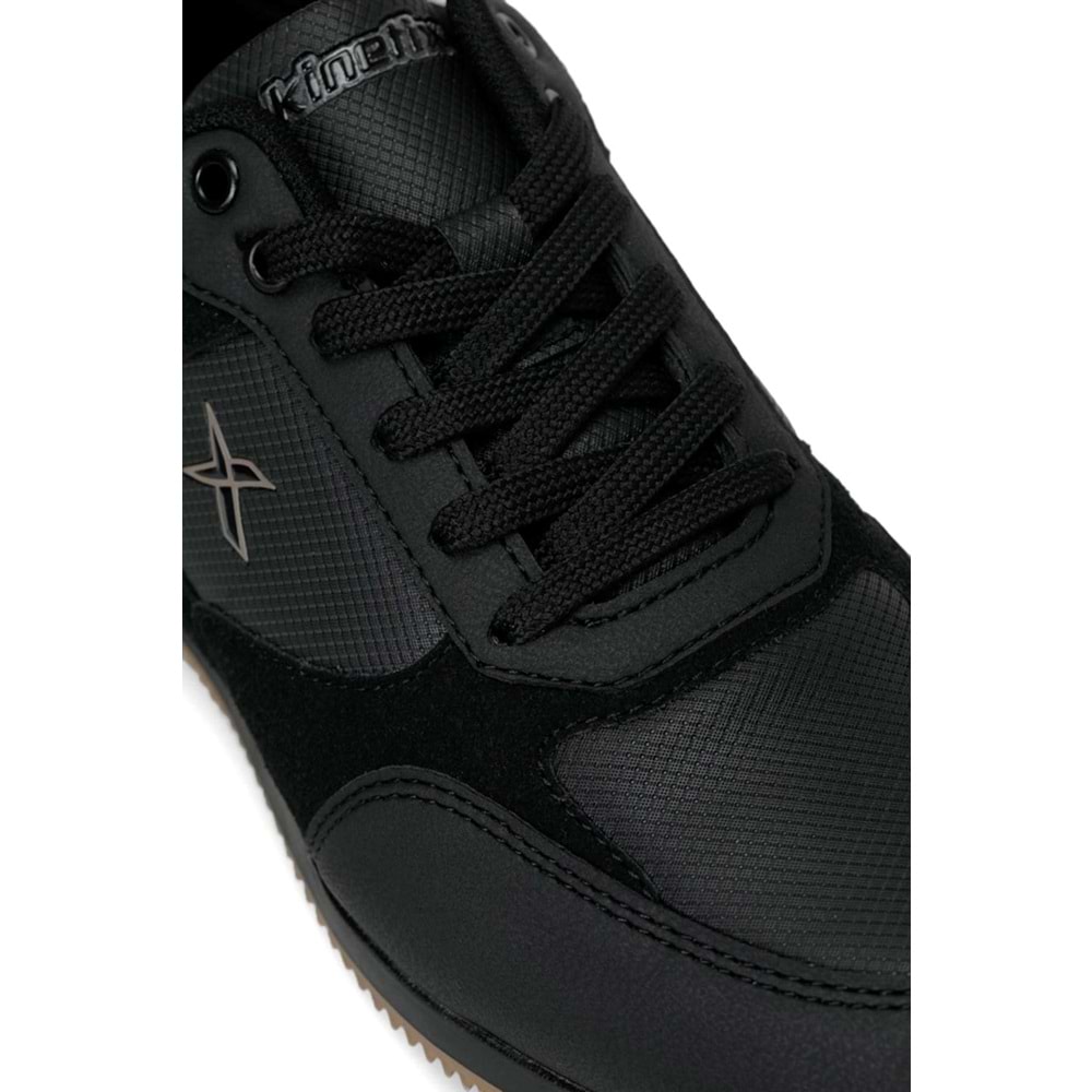 KİNETİX TYRON PU 6PR ERKEK SPOR AYAKKABI - SİYAH - 40