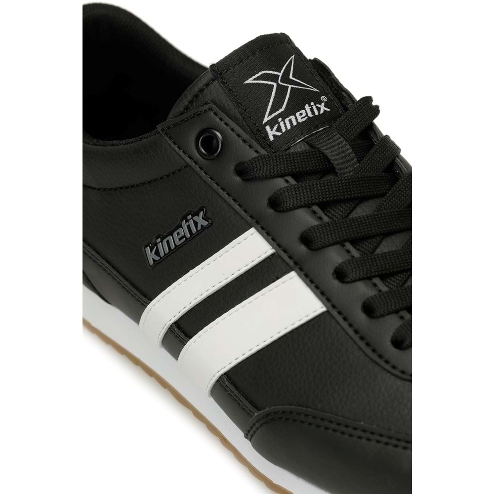 KİNETİX HALLEY PU 6PR ERKEK SNEAKER - SİYAH - 40