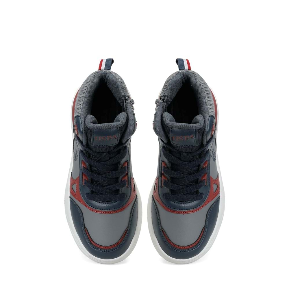 U.S. POLO ASSN. GEOLY JR 6PR ERKEK ÇOCUK HİGH SNEAKER - LACİVERT - 31