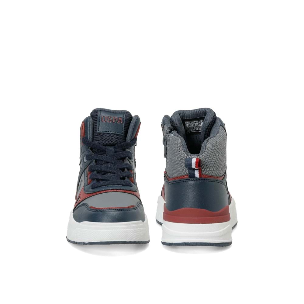U.S. POLO ASSN. GEOLY JR 6PR ERKEK ÇOCUK HİGH SNEAKER - LACİVERT - 31