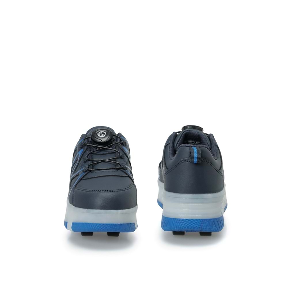 KİNETİX LAVINA F 6PR UNİSEX ÇOCUK IŞIKLI PATENLİ SNEAKER - LACİVERT - 31