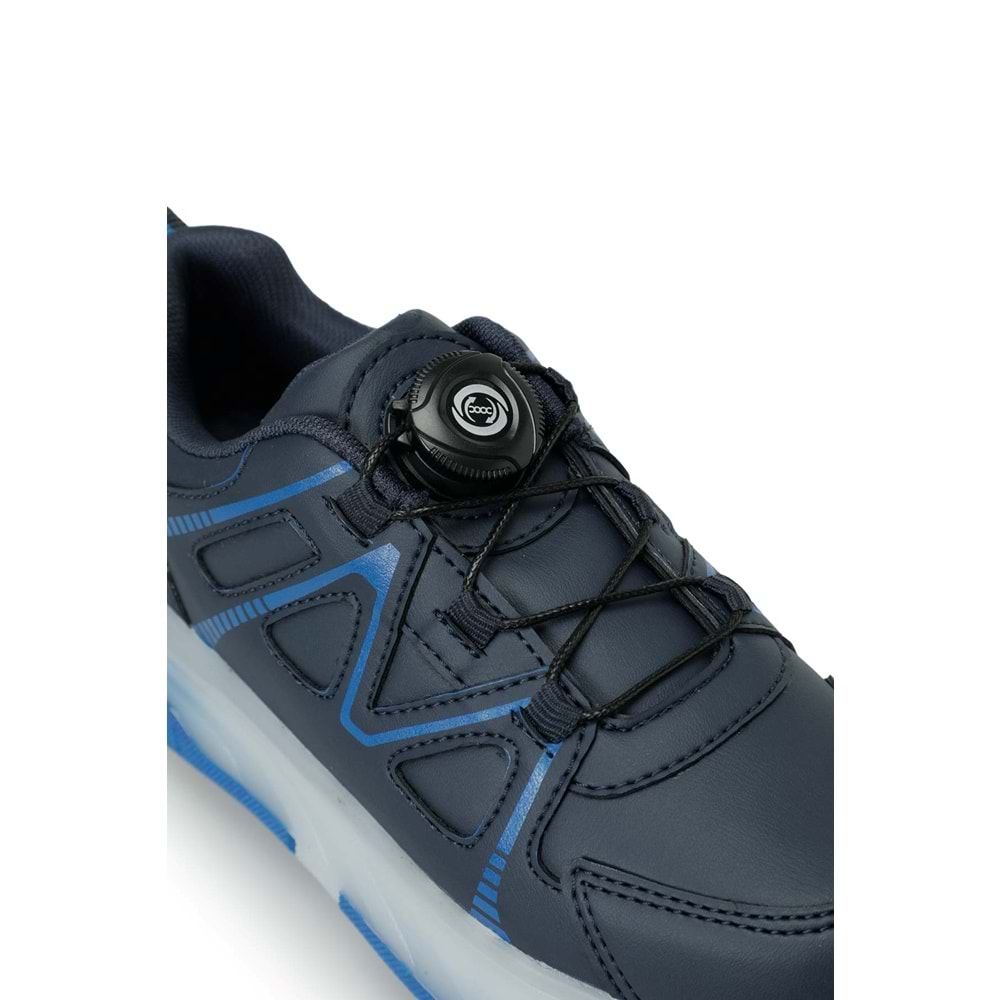 KİNETİX LAVINA F 6PR UNİSEX ÇOCUK IŞIKLI PATENLİ SNEAKER - LACİVERT - 31