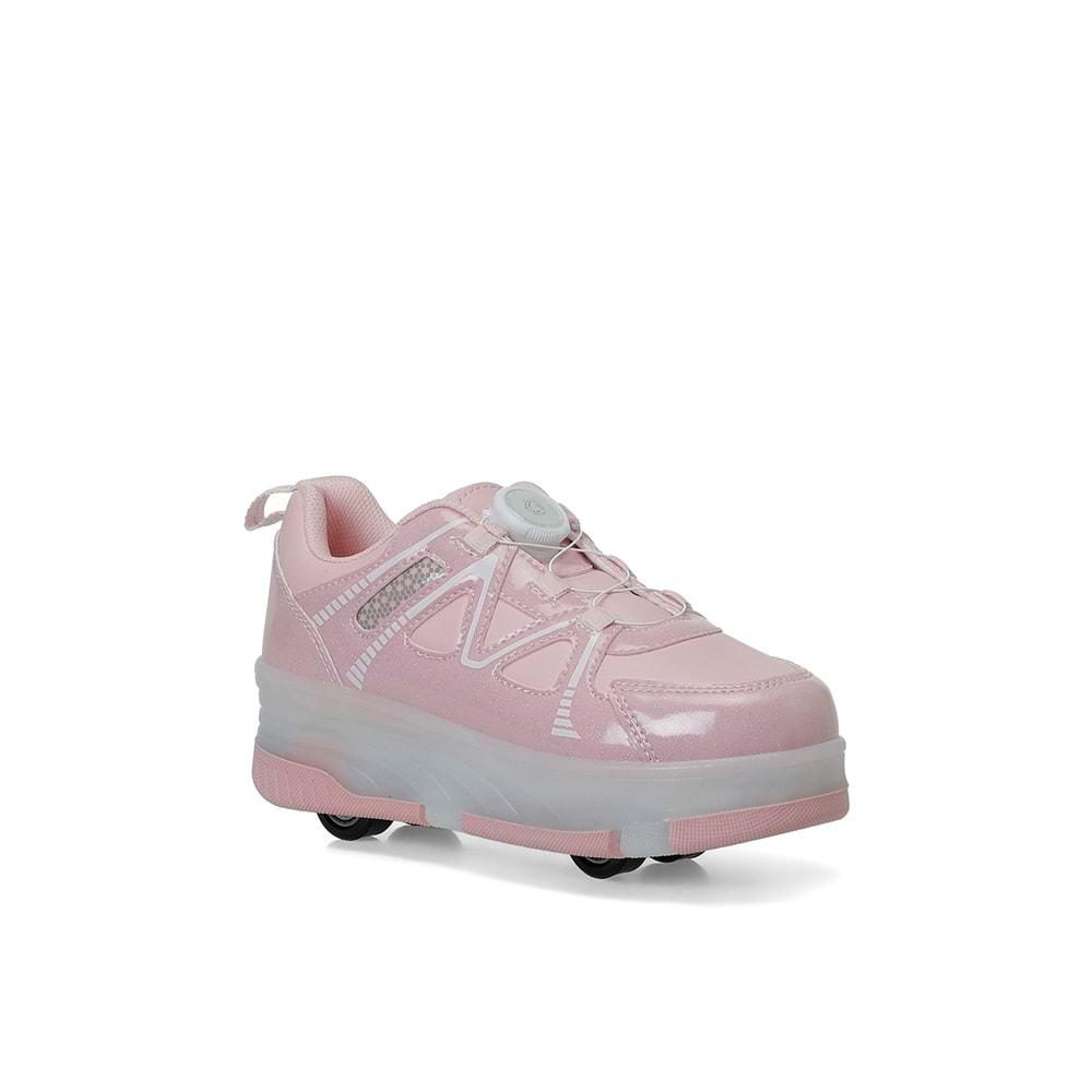 KİNETİX LAVINA F 6PR UNİSEX ÇOCUK IŞIKLI PATENLİ SNEAKER - PEMBE - 32
