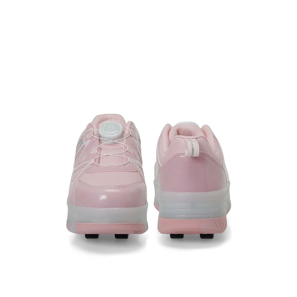 KİNETİX LAVINA F 6PR UNİSEX ÇOCUK IŞIKLI PATENLİ SNEAKER - PEMBE - 32