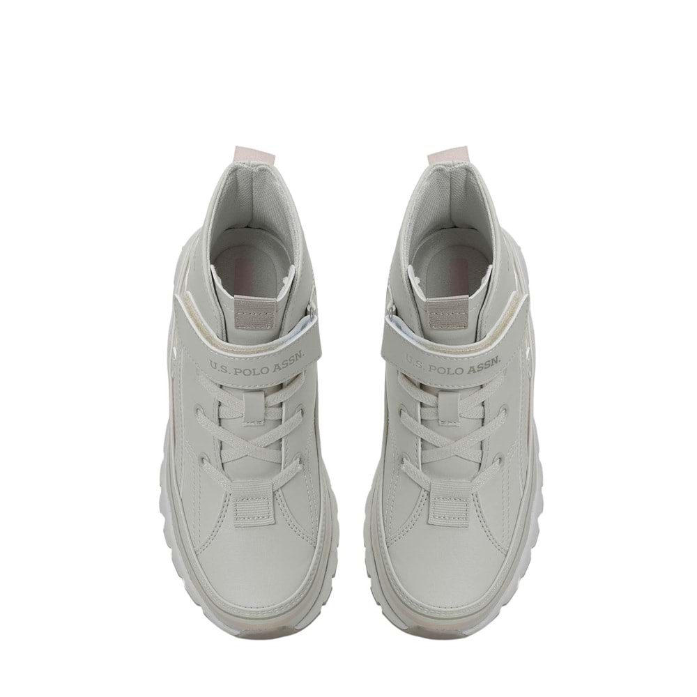 U.S. POLO ASSN. KELTES JR 6PR KIZ ÇOCUK SNEAKER BOT - BEJ - 31