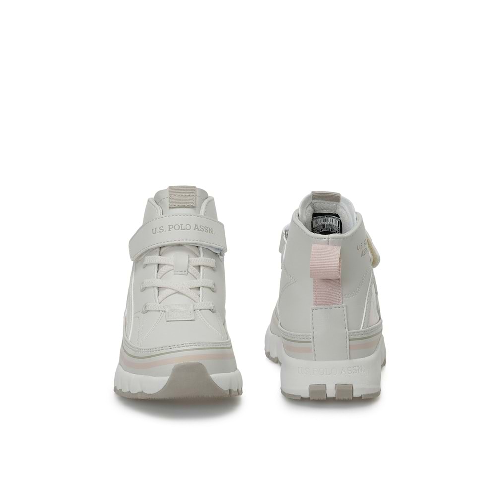 U.S. POLO ASSN. KELTES JR 6PR KIZ ÇOCUK SNEAKER BOT - BEJ - 31