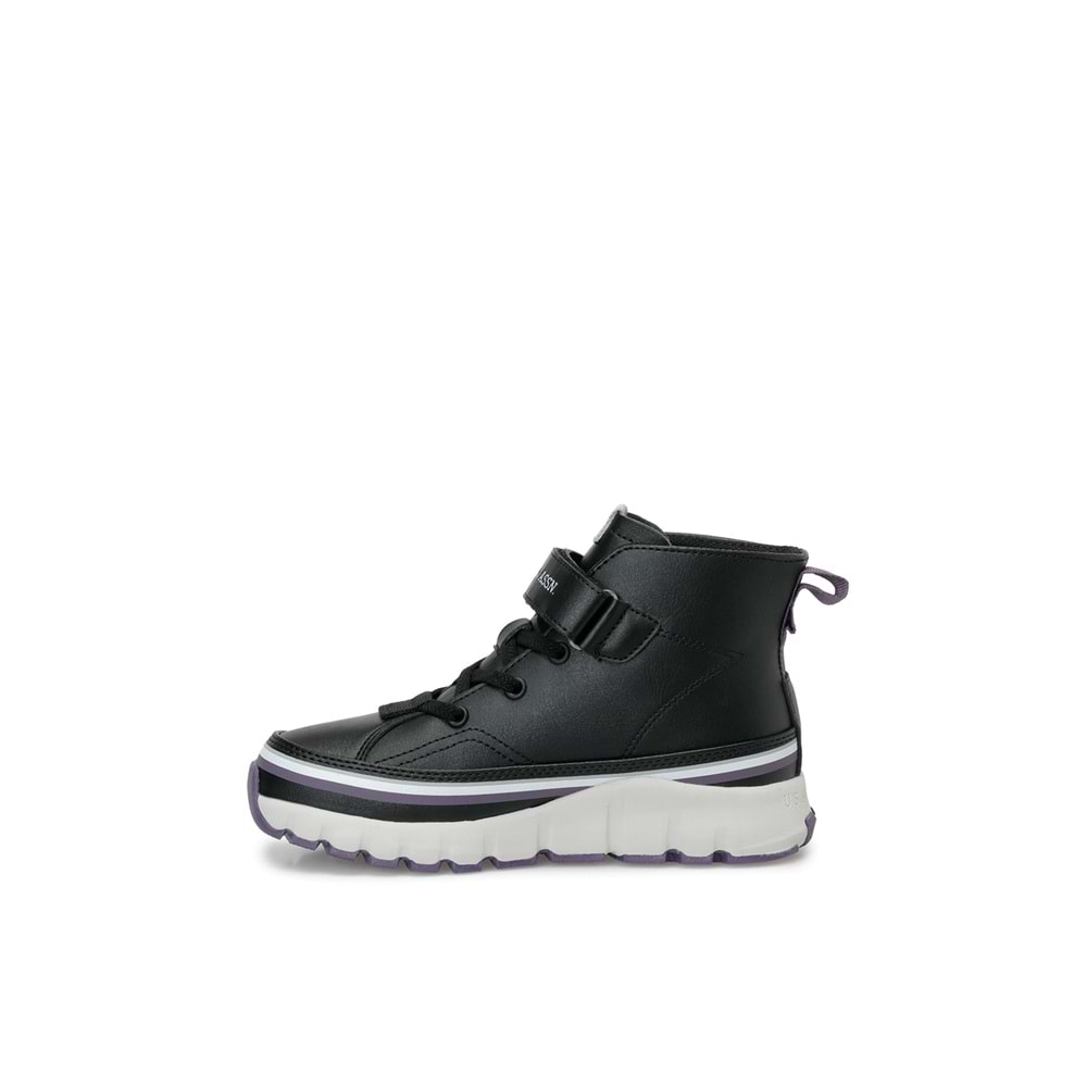 U.S. POLO ASSN. KELTES JR 6PR KIZ ÇOCUK SNEAKER BOT - SİYAH - 31