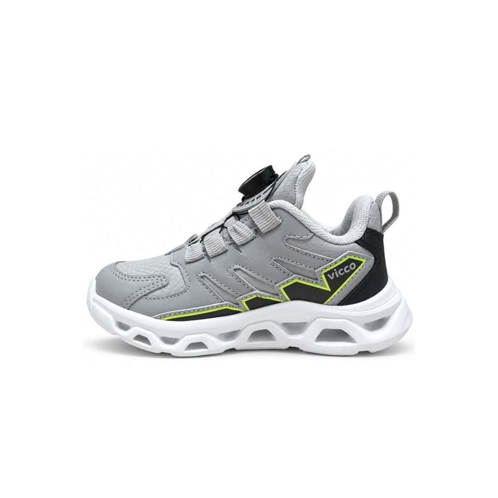 VİCCO ALEDA ERKEK ÇOCUK SPOR AYAKKABI - GRİ - 31