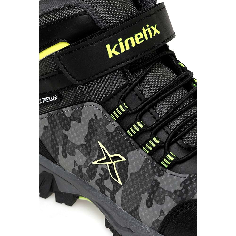 KİNETİX ROHA CAMO MID F 6PR ERKEK ÇOCUK OUTDOOR BOT - SİYAH - 31