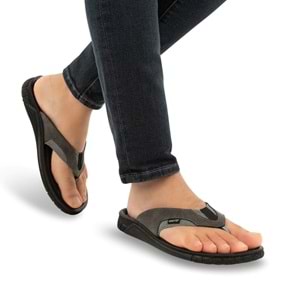 Muya Astra Anatomik Taban Islak Zemin Erkek Terlik - Füme - 44