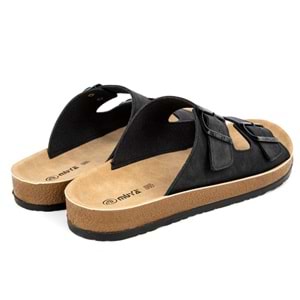 Muya Allen Anatomik Taban Erkek Terlik - Siyah - 40