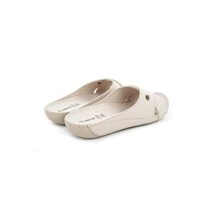 Muya Misty Anatomik Taban Dört Mevsim Kadın Terlik - Krem - 36