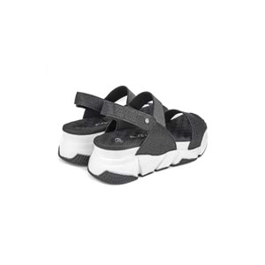 Muya Keid Anatomik Taban Topuk Dikeni Kadın Sandalet - Siyah - 38