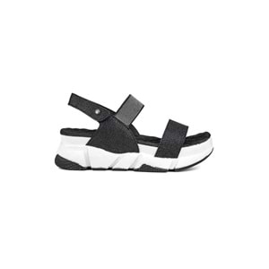 Muya Keid Anatomik Taban Topuk Dikeni Kadın Sandalet - Siyah - 40