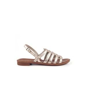Muya Madaleine Anatomik Taban Kadın Sandalet - Altın - 36