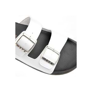 Muya Nova Anatomik Taban Unisex Terlik - Beyaz - 38