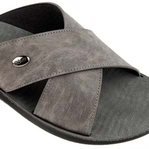 Muya Falcon Anatomik Taban Dört Mevsim Erkek Terlik - Gri - 40