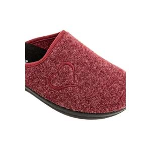 Muya Mochi Anatomik Taban Kadın Ev Terliği - Bordo - 40