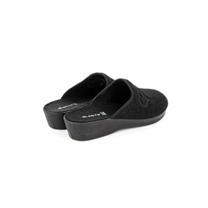 Muya Mochi Anatomik Taban Kadın Ev Terliği - Siyah - 38