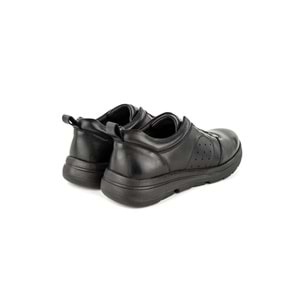 Muya Stone Anatomik Taban Topuk Dikeni Hakiki Deri Erkek Ayakkabı - Siyah - 40