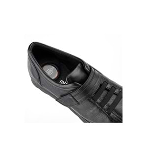 Muya Quatro 6 Nokta Anatomik Taban Topuk Dikeni Hakiki Deri Kadın Ayakkabı - Siyah - 36