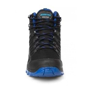 SCOOTER G5551 SU GEÇİRMEZ UNİSEX OUTDOOR AYAKKABI - SİYAH-MAVİ - 40