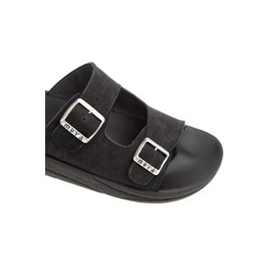 Muya Ditta Anatomik Taban Dört Mevsim Erkek Terlik - Siyah - 40